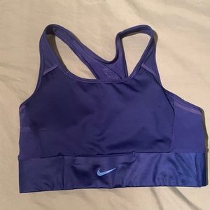 Blue Nike Dri-Fit Sports Bra